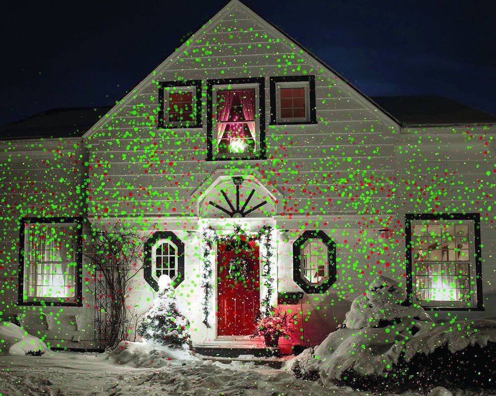 Laser Shower Waterproof Outdoor Laser Light Projector Christmas