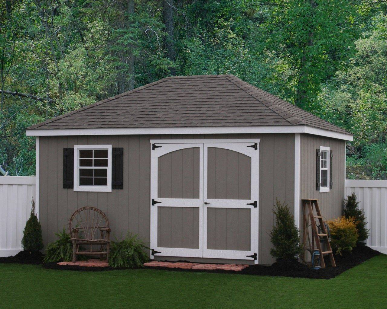 Painted Shed Ideas Contemporarydesign