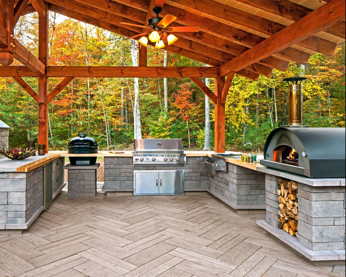 Customized Outdoor Kitchens Rosehill Gardens Kansas City