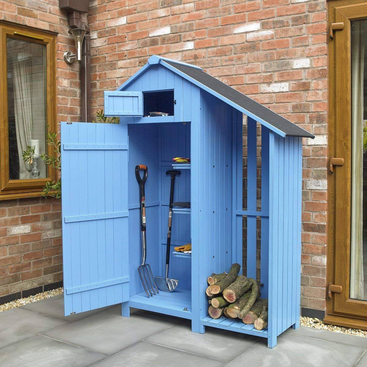 X Steel Garden Shed