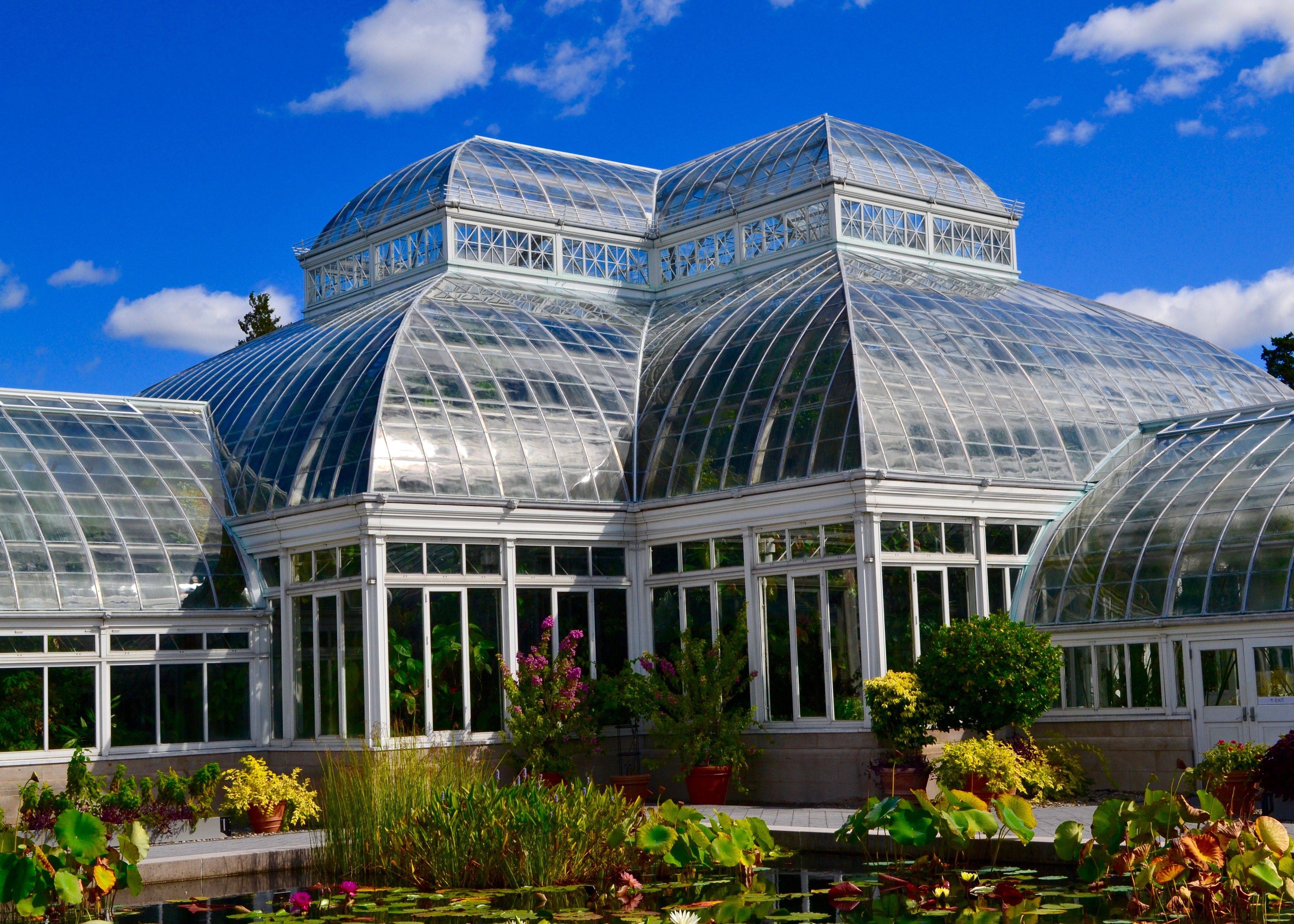 New York Botanical Gardens Landmark Glass Conservatory