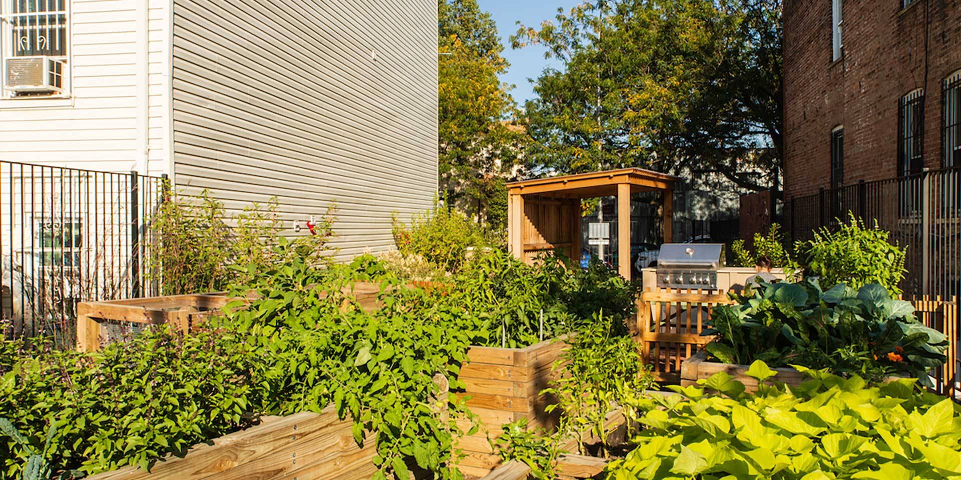 Spacious Home Garden Design Ideas