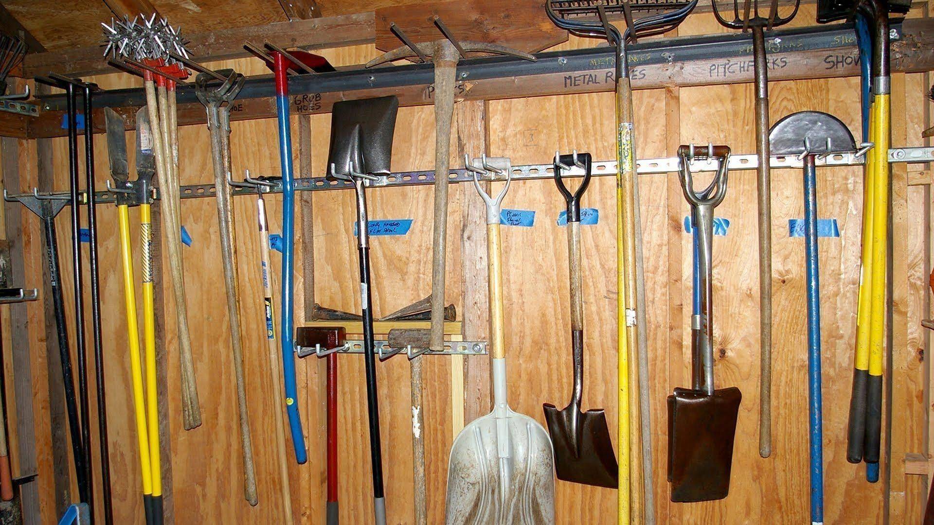 Clever Storage Shed Organization Ideas
