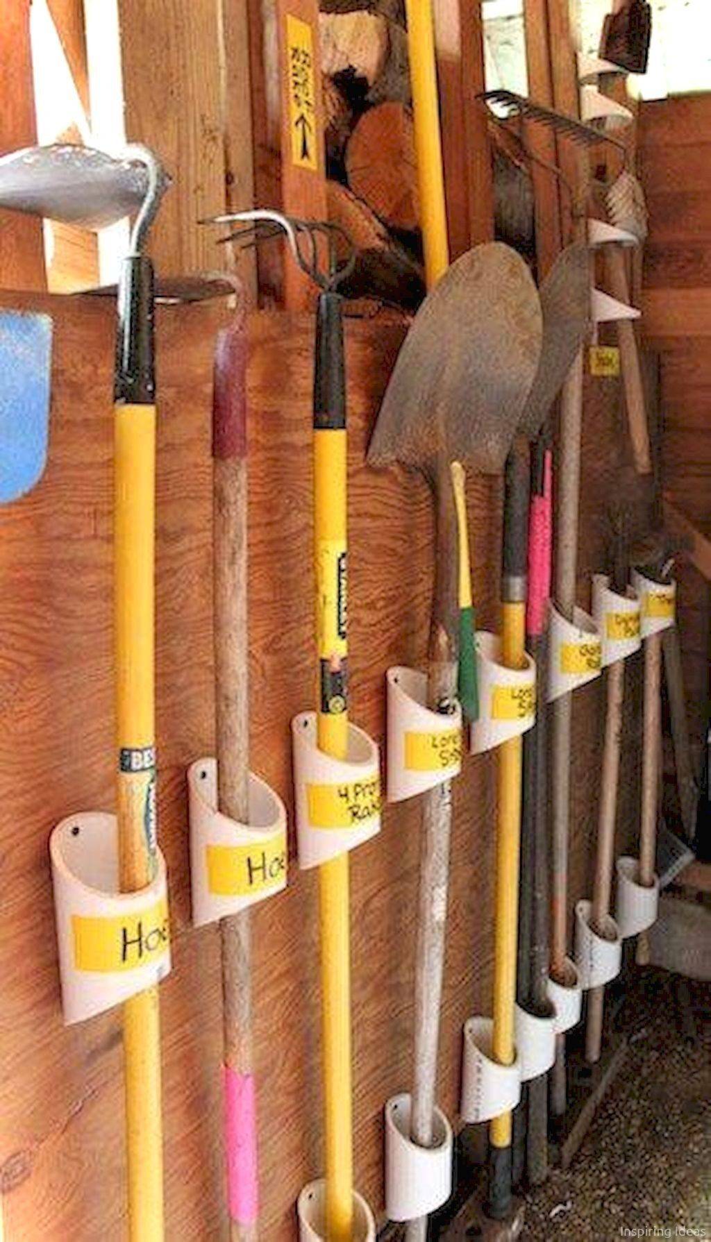 A Garden Shed Tool Rack Bbc Gardeners World Magazine