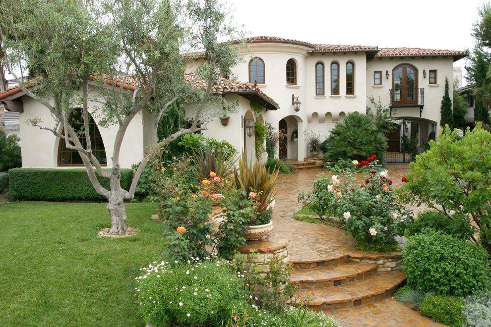Mediterranean Garden Ideas Spanish Colonial Tile