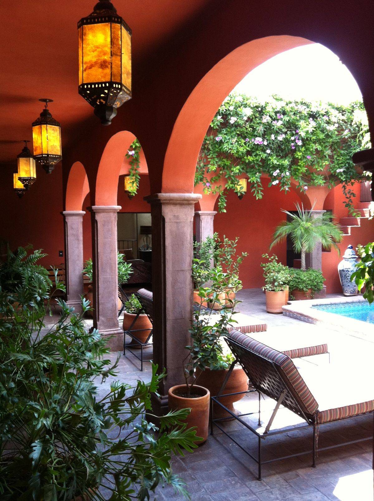 Hacienda Mediterranean Style House
