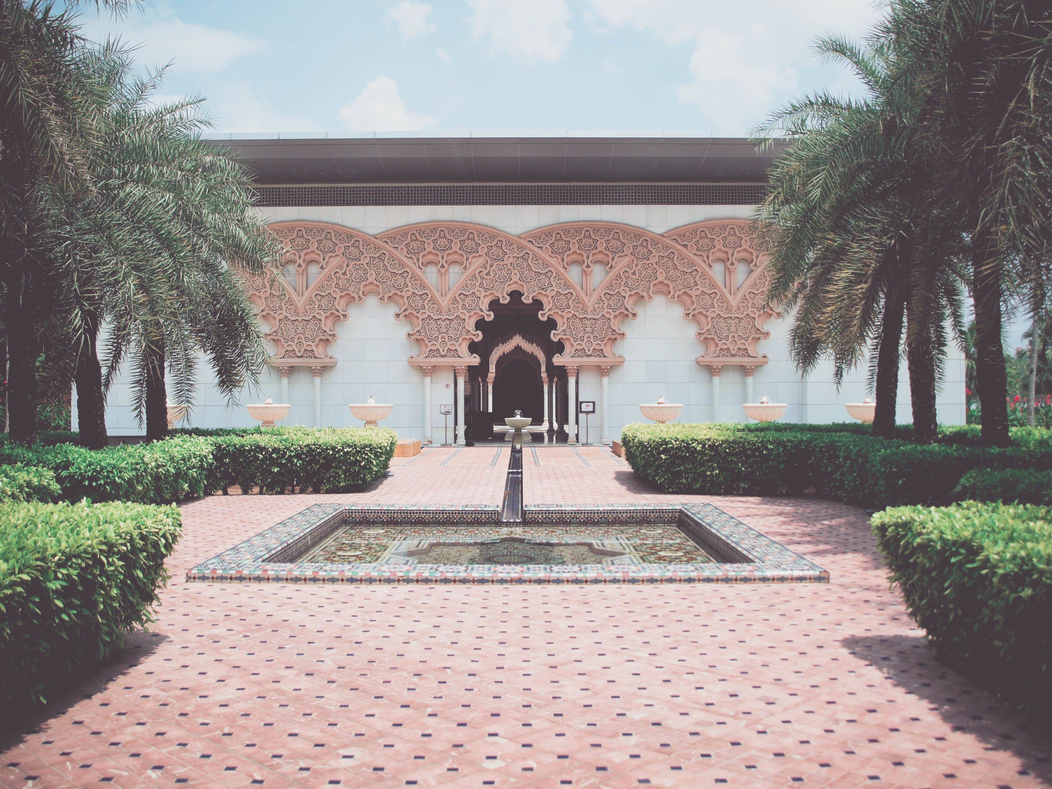 Moroccan Courtyard Garden Interior Garden