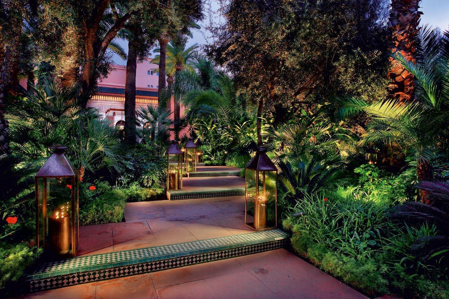 Elegant Morocco Themed Garden Ideas