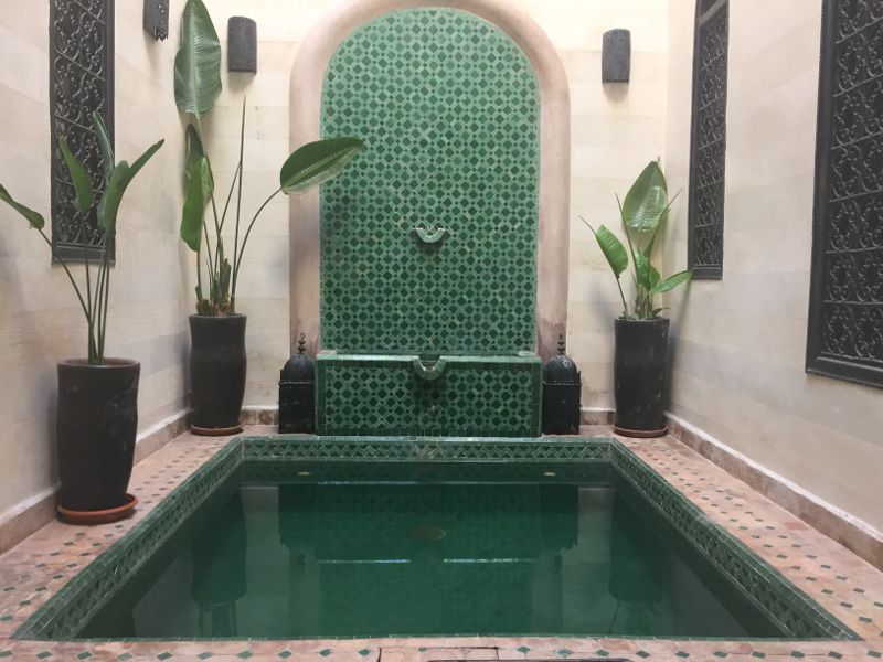 Moroccan Swimming Pool