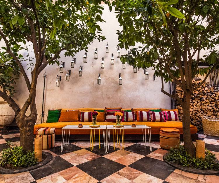 Moroccan Themed Patio And Garden Yard And Gardening Pinterest