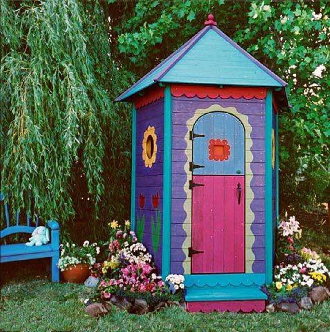 Whimsical Charming Gardens Shed