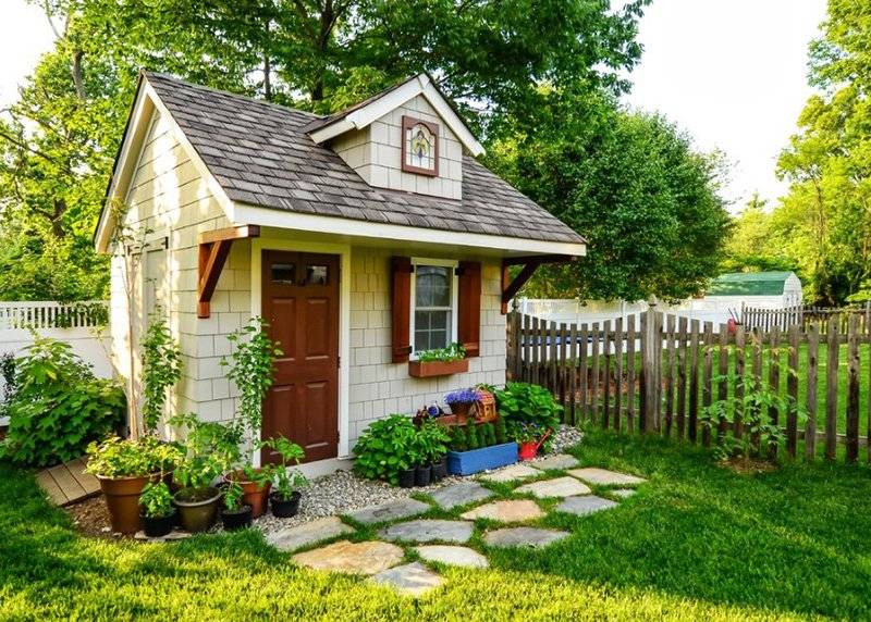 Garden Sheds Whimsical Structures