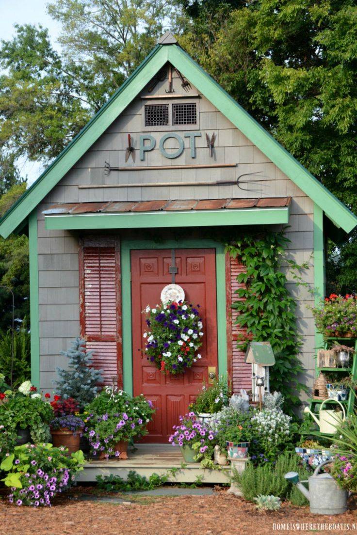 Whimsical Garden Shed Designs