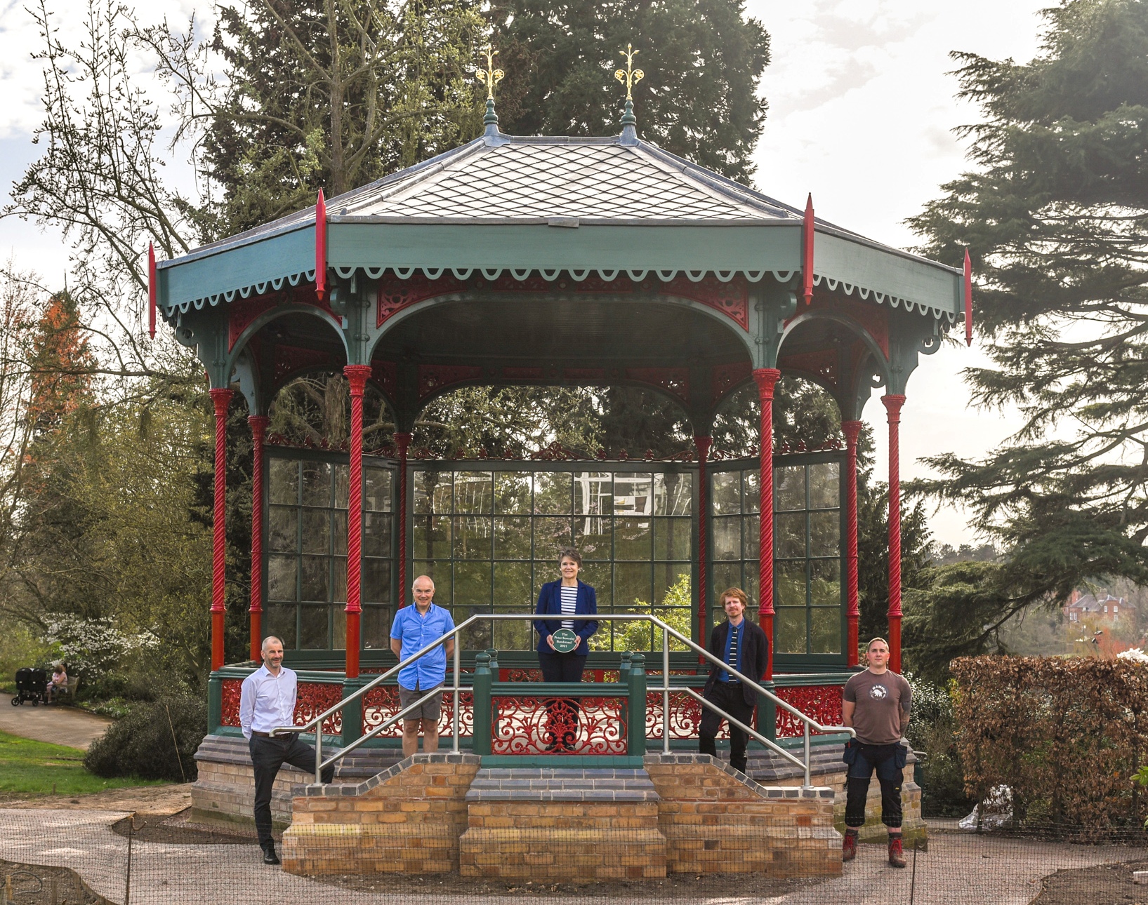 Bandstand At Singapore Botanic Garden Stock Photo Alamy