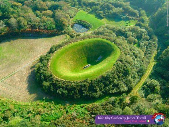 The Sky Garden Crater Of Ireland Sky Garden Crater Ireland Sky