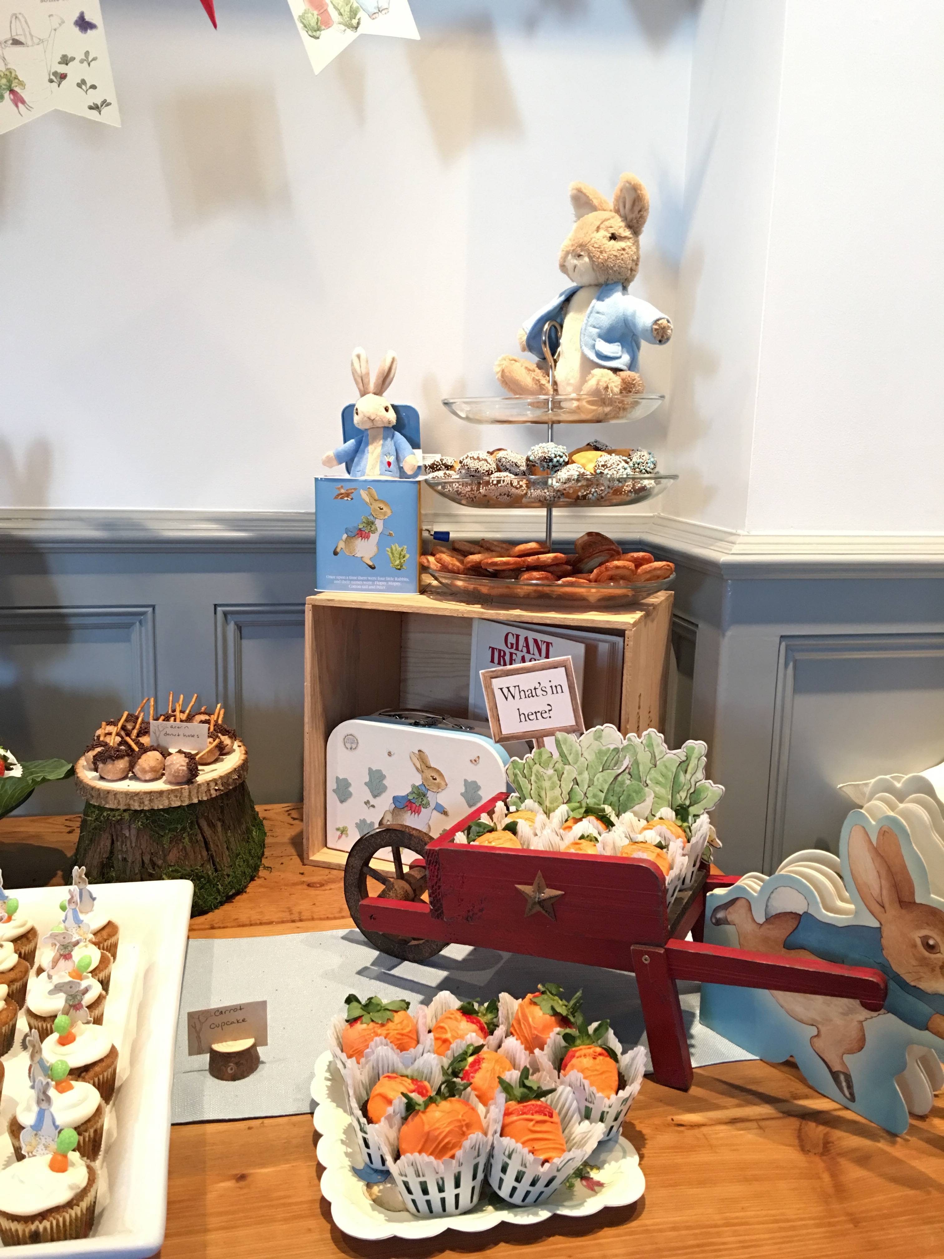 Karas Party Ideas Vintage Peter Rabbit Birthday Party