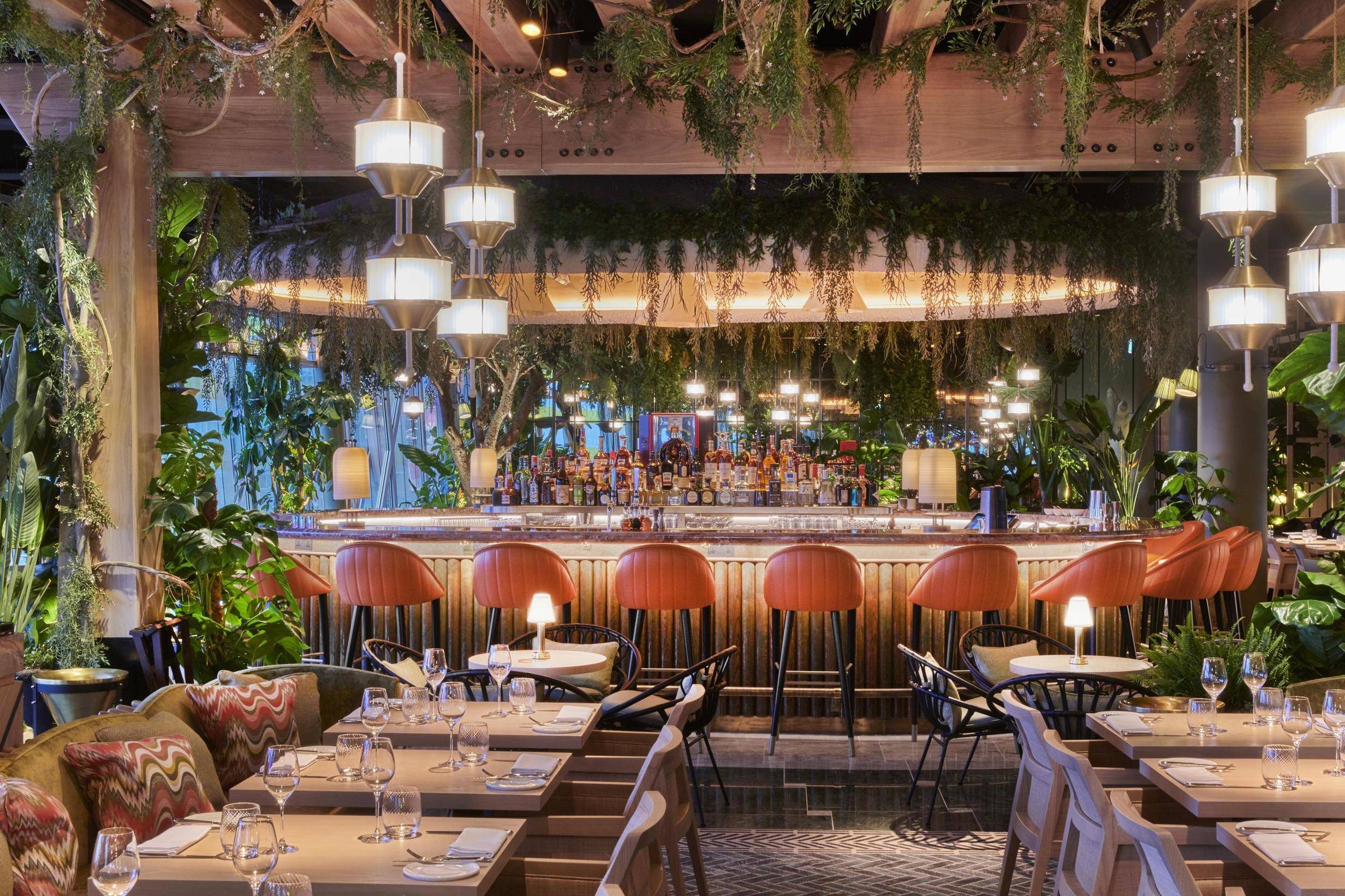 Delightful Garden Restaurant Design Ideas