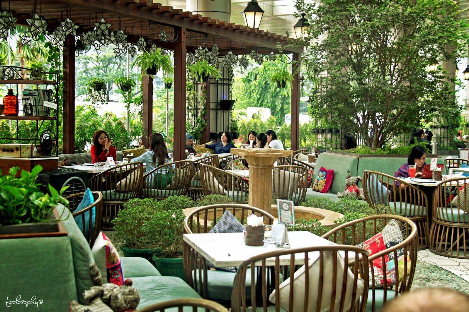 Delightful Garden Restaurant Design Ideas