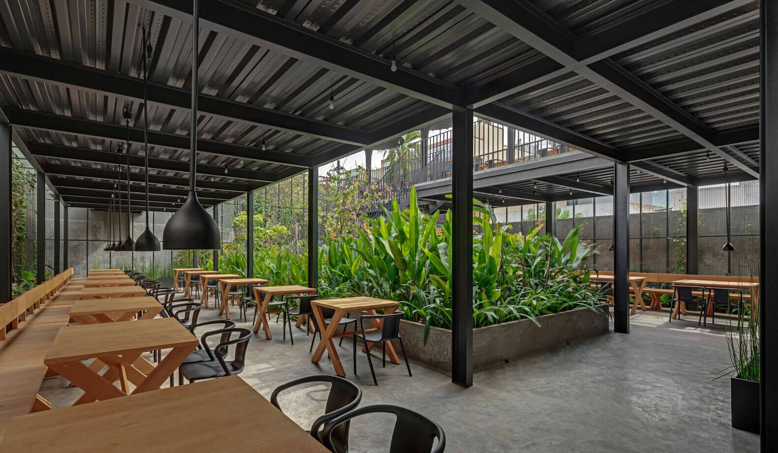 Garden Restaurant Design Ideas