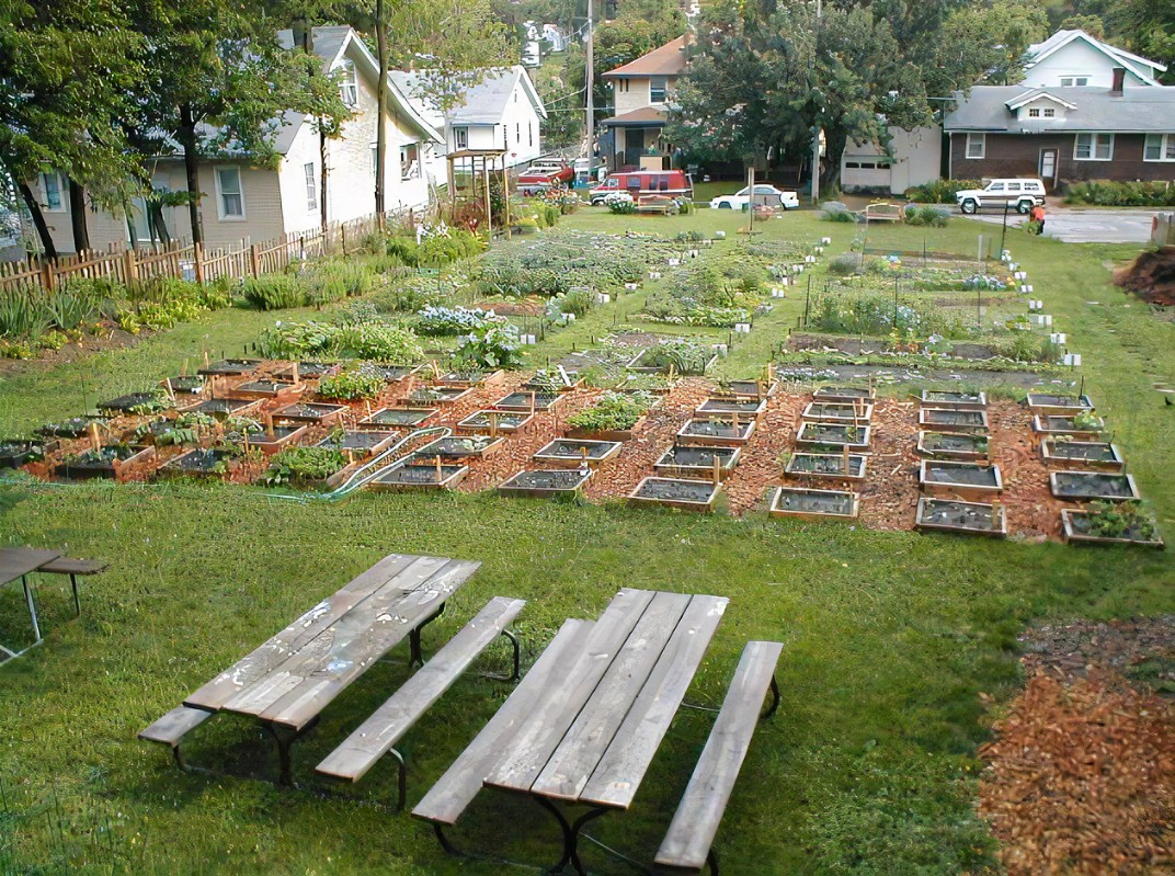 Different Community Garden Plot Designs