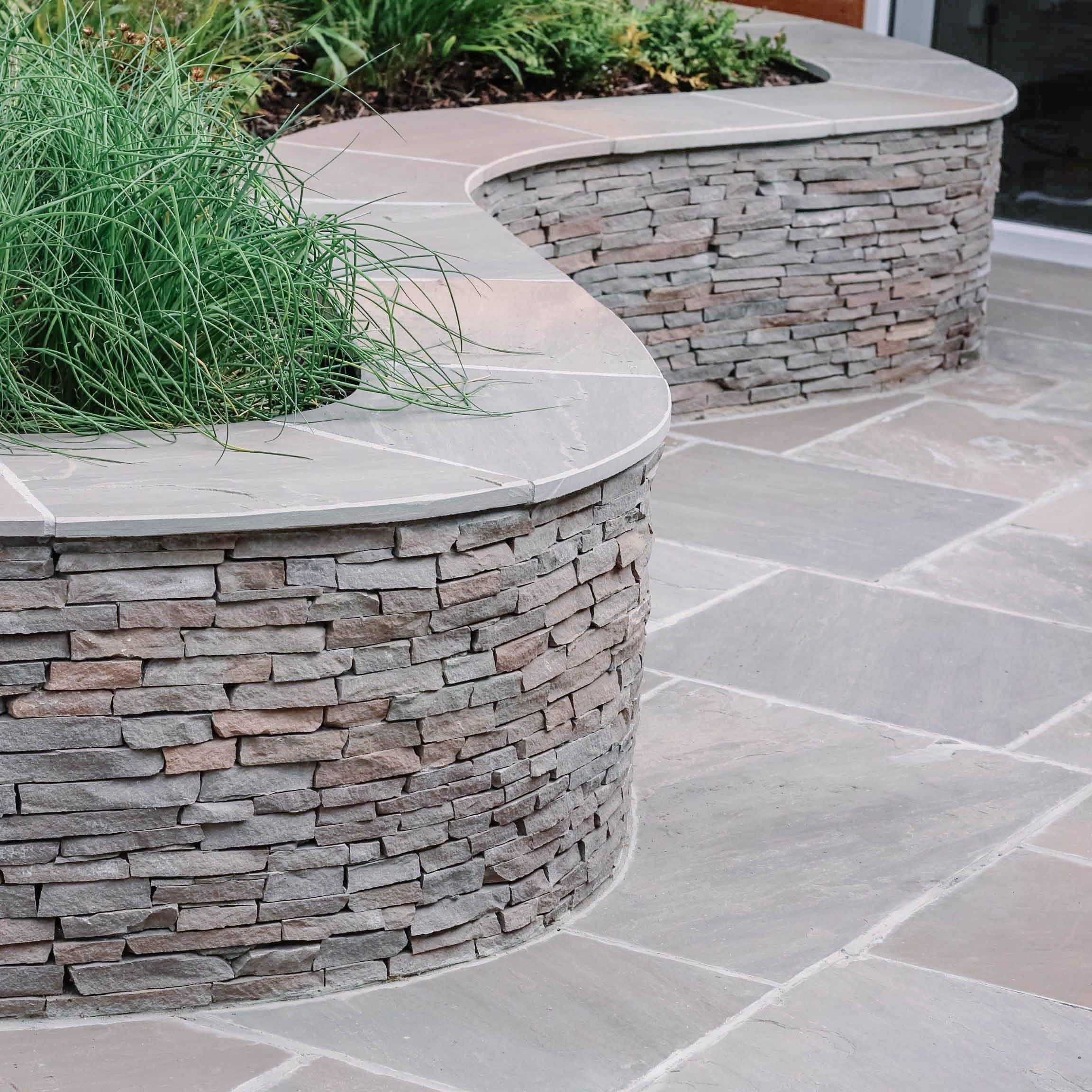 Curved Brick Wall Brick Wall Gardens