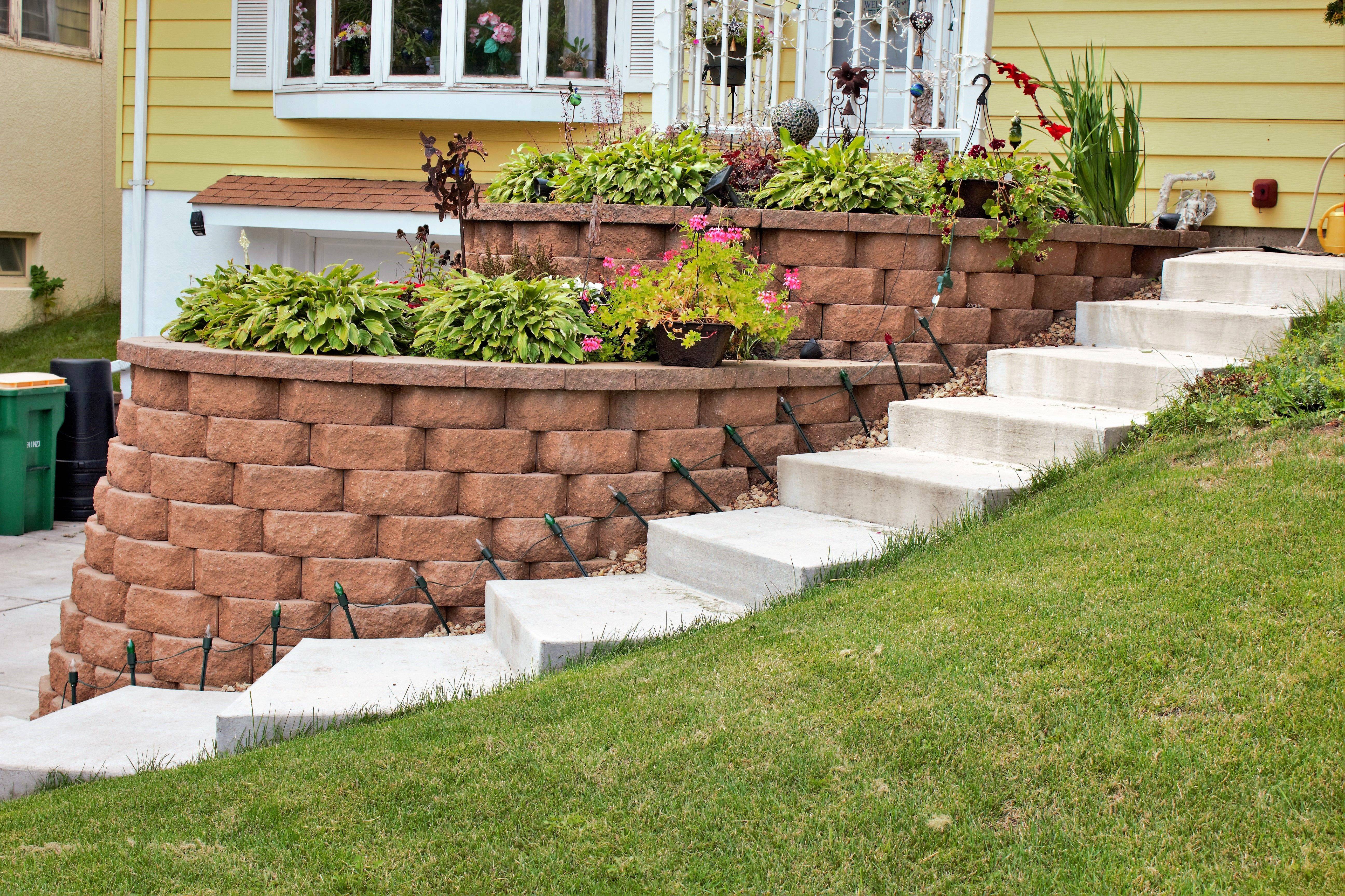 Curved Retaining Wall