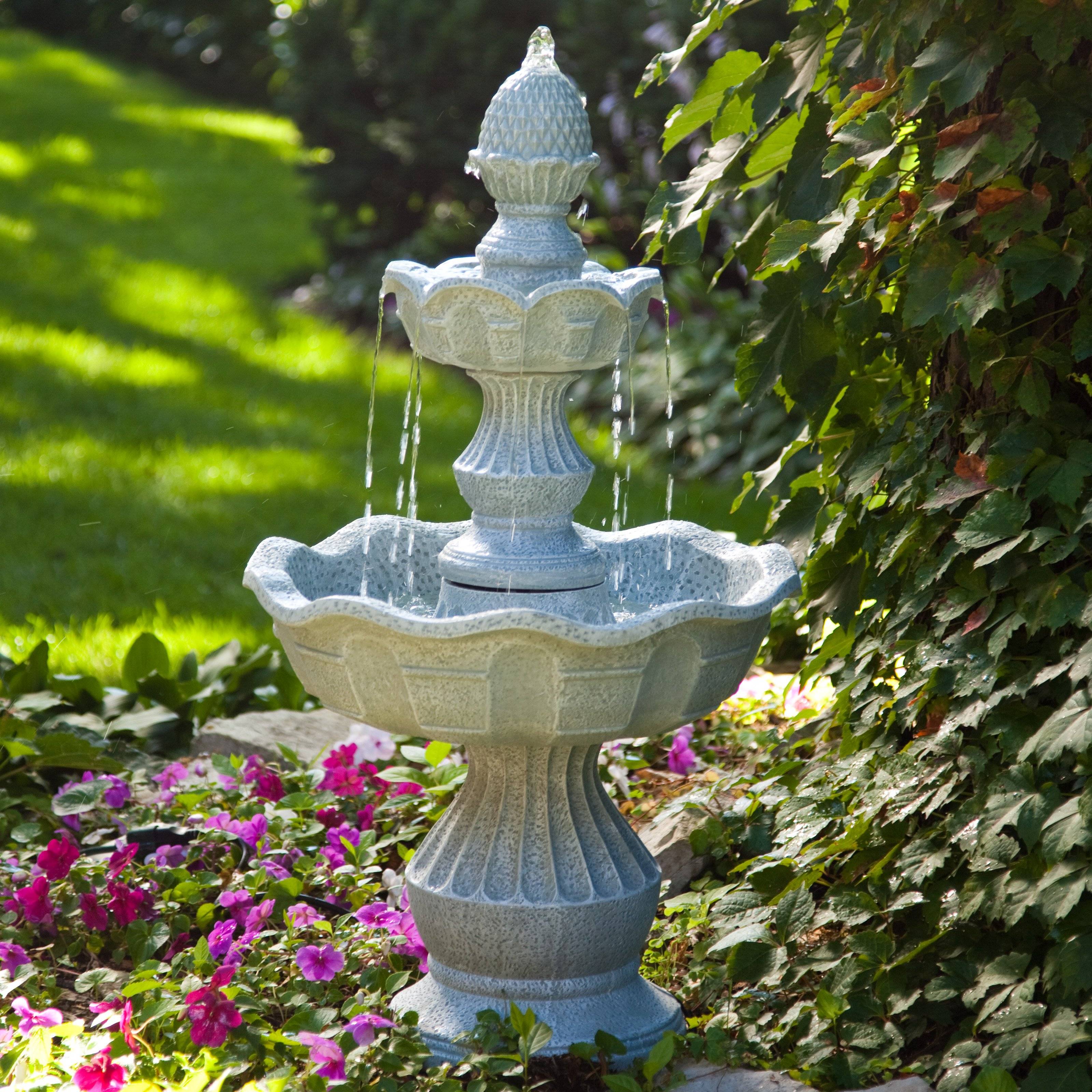 Tall Modern Outdoor Fountain