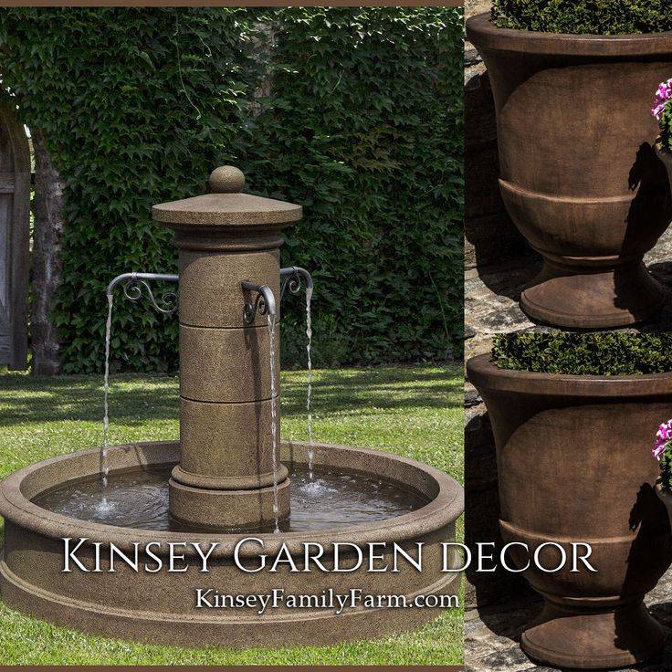 Water Fountains Front Yard And Backyard Designs