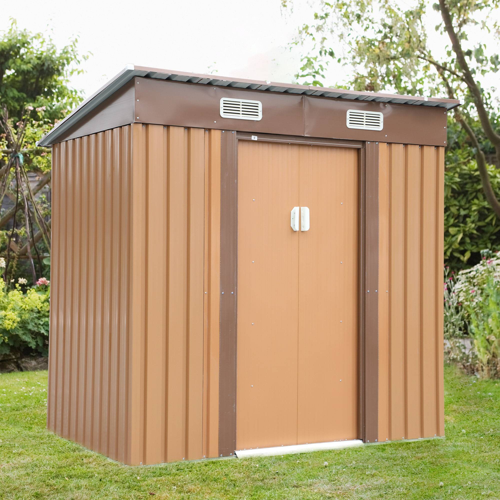 Utility Tool House Steel Storage Shed Galvanized Steel Tool Shed House