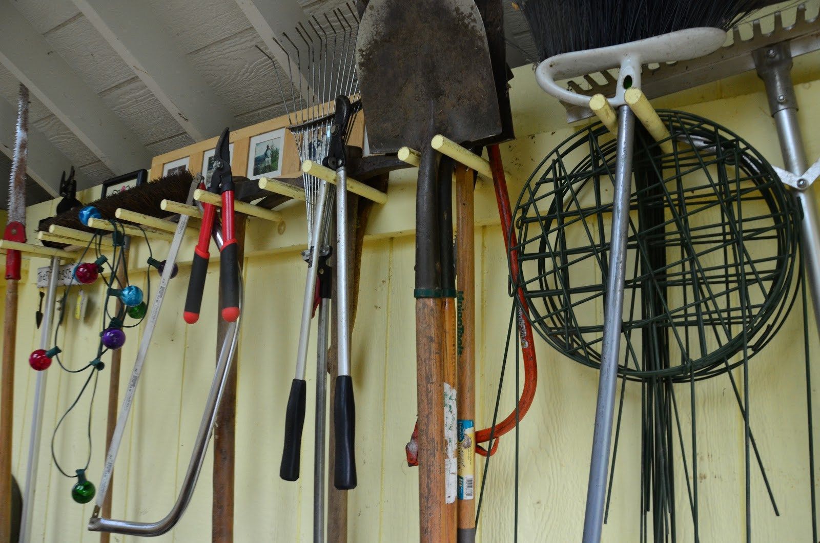 Double Tool Rack Storage