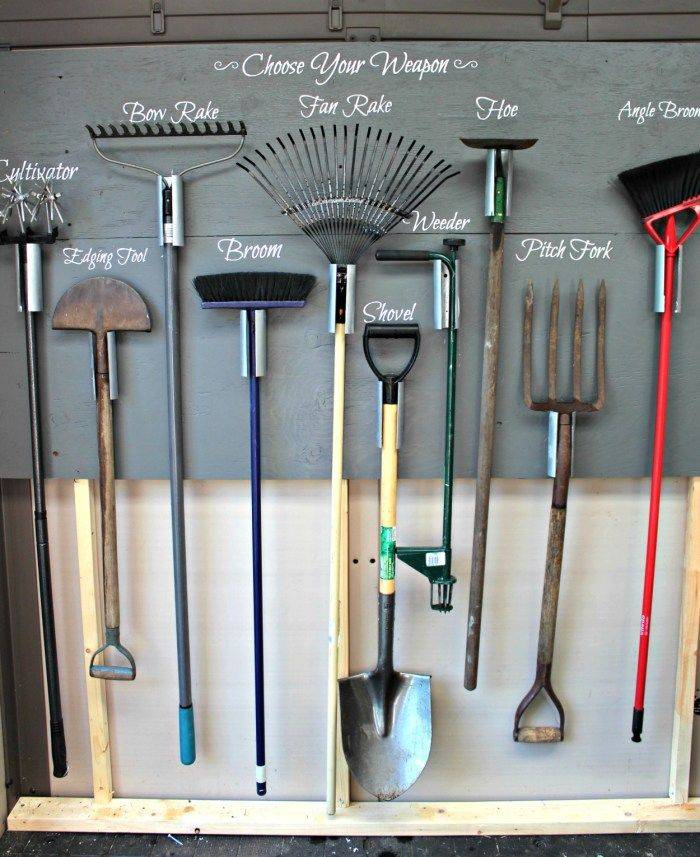 Genius Garden Tool Organization Ideas