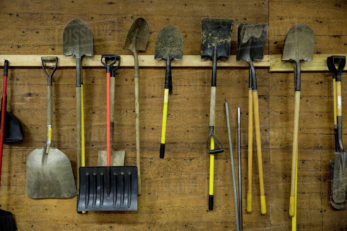 Garden Tool Storage