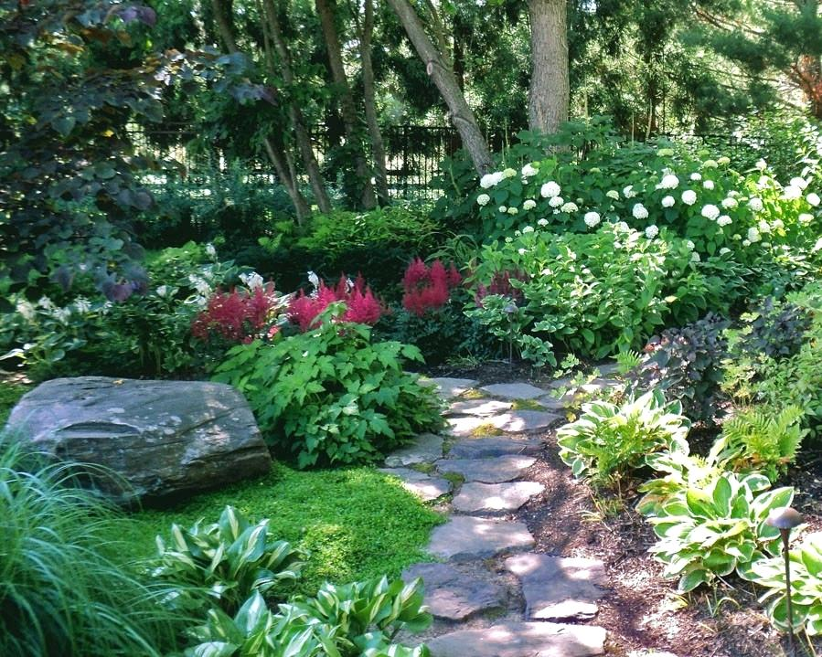Gorgeous Shade Garden Design Page Of