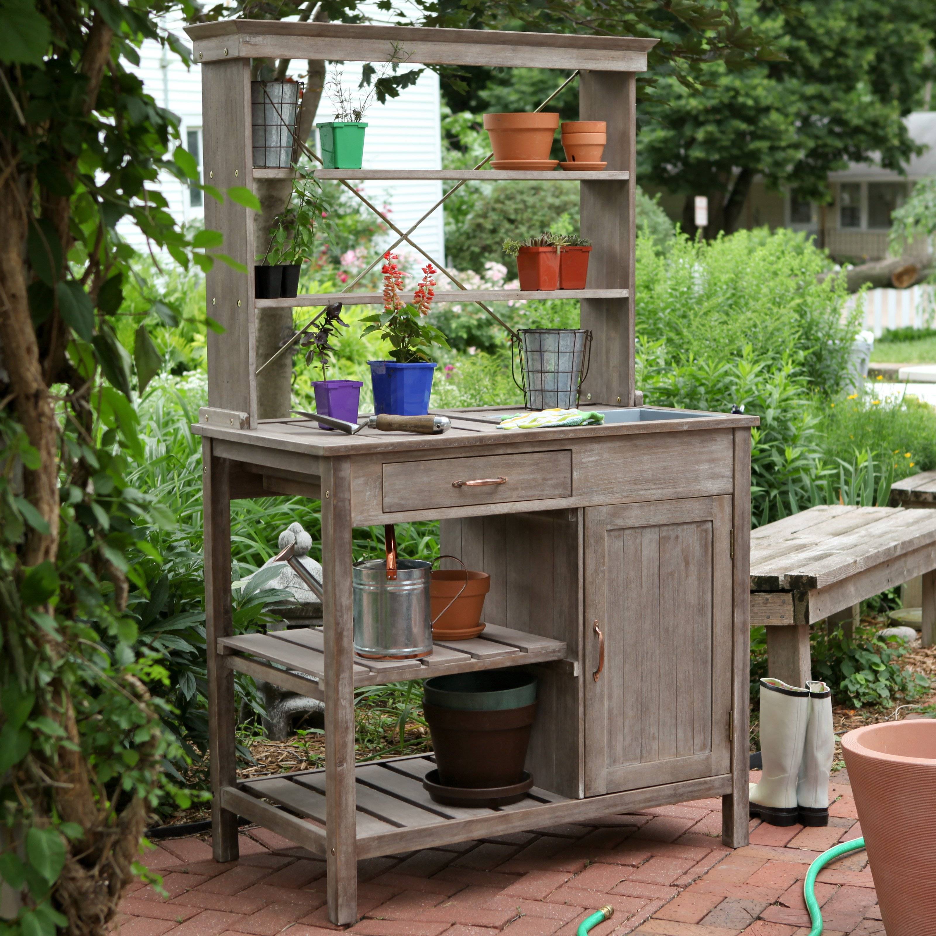 Cool Diy Garden Potting Table Ideas