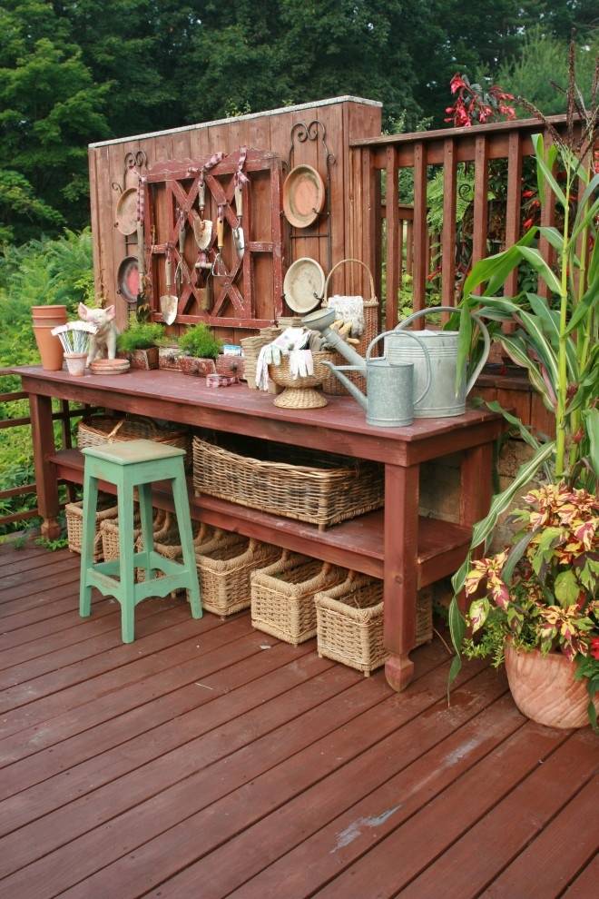 Cool Diy Garden Potting Table Ideas