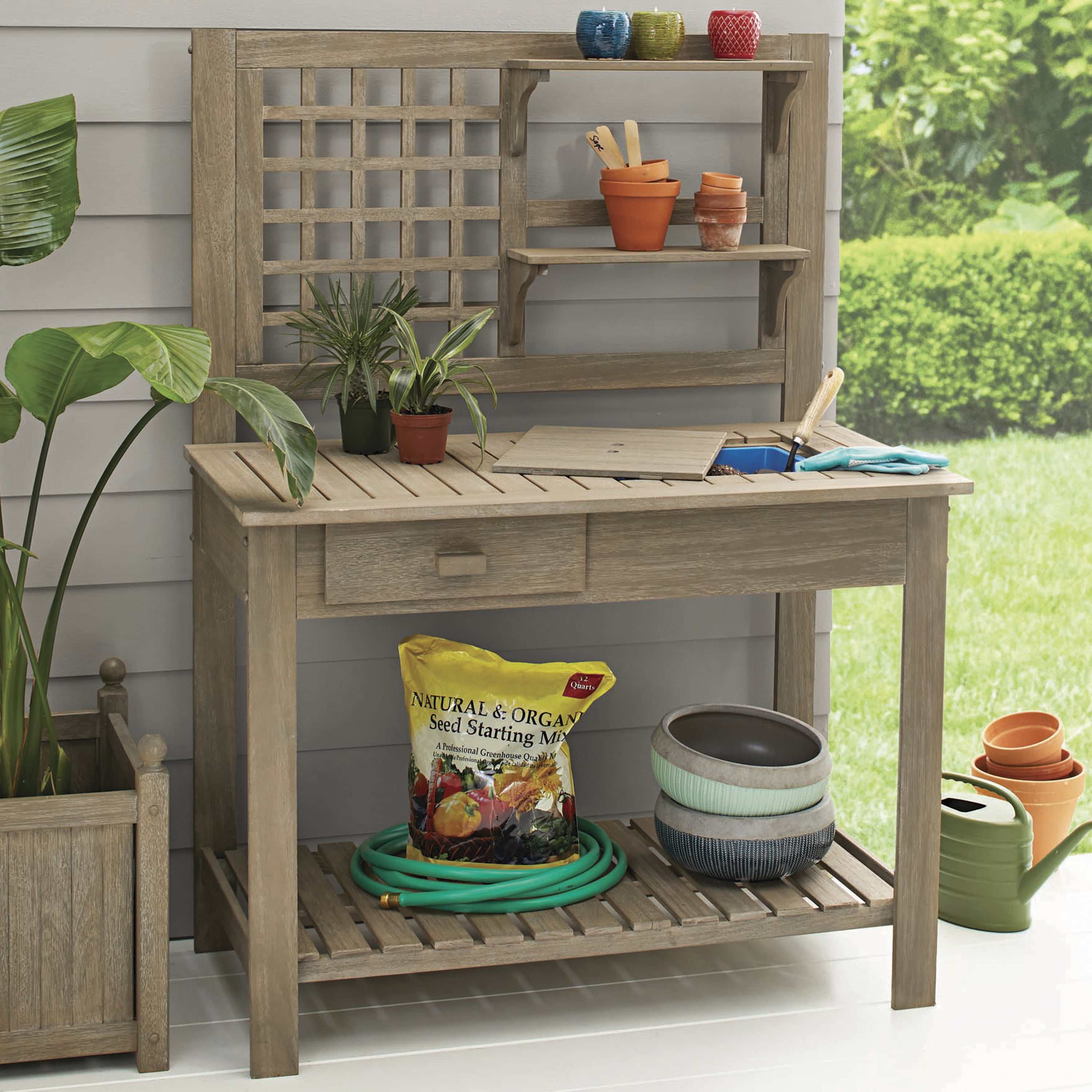 Pallet Potting Table