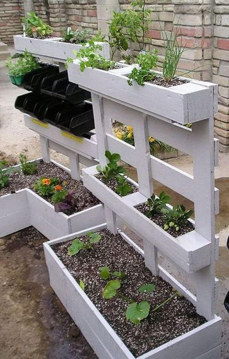 Ideas For Pallet Garden Pallet Ideas