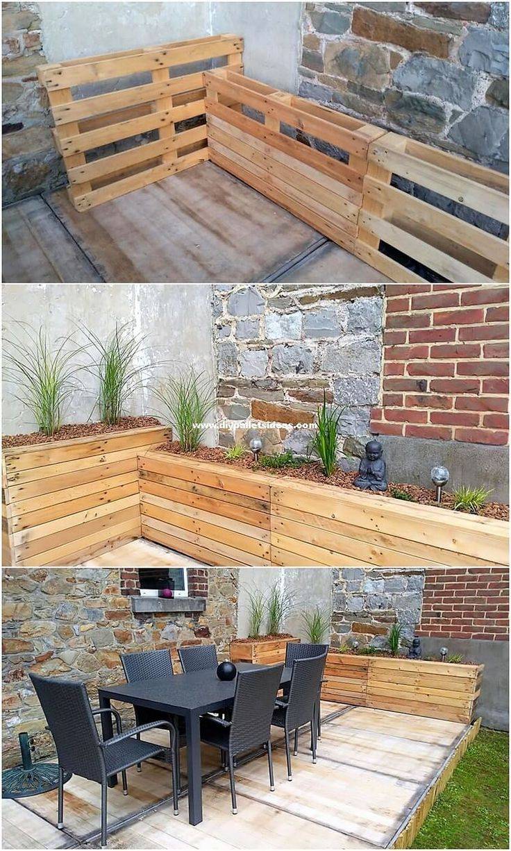 Vertical Pallet Garden Ideas
