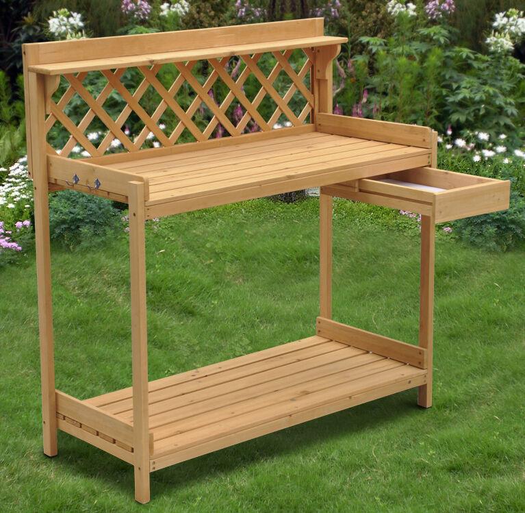 Cool Diy Garden Potting Table Ideas