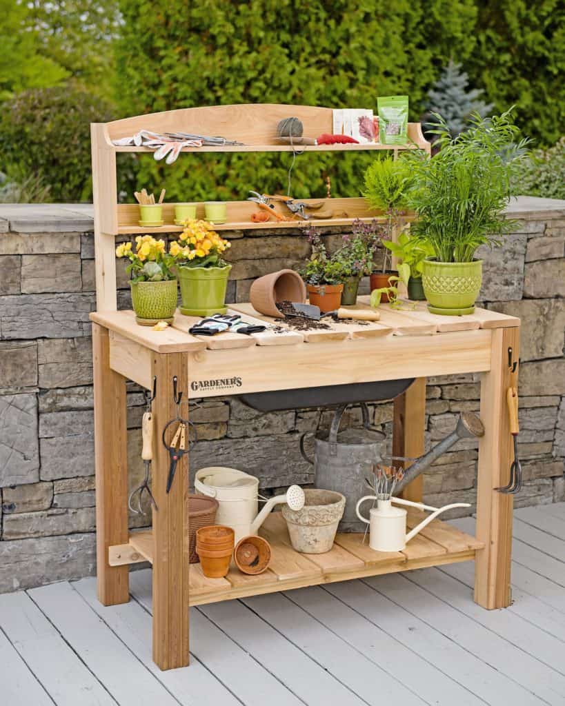 Your Own Potting Bench