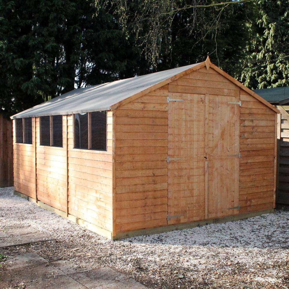Wooden Overlap Garden Storage