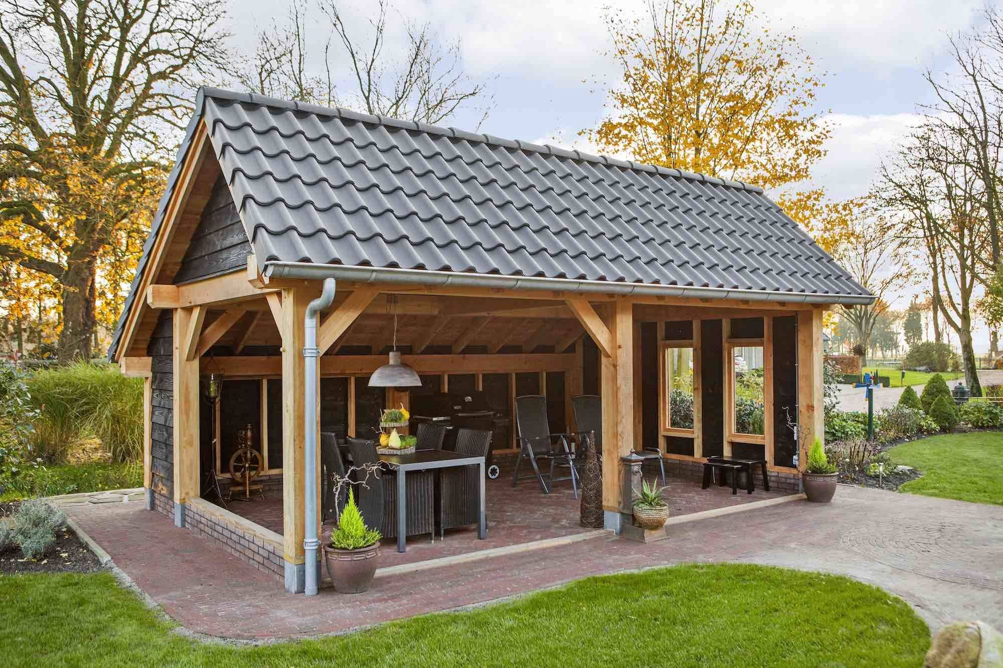 Softwood Garden Bbq Shelter