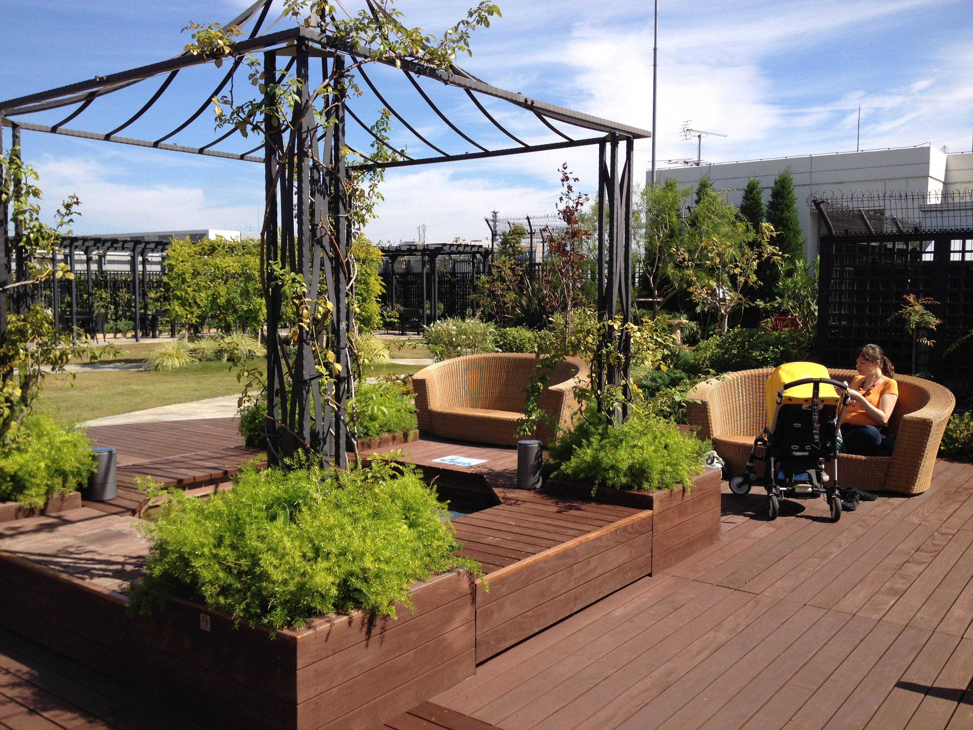 A Rooftop Garden Design