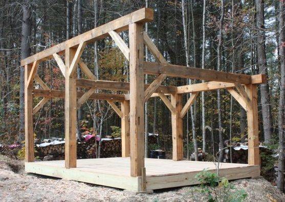 Hugh Lofting Timber Framing Carriage Shed