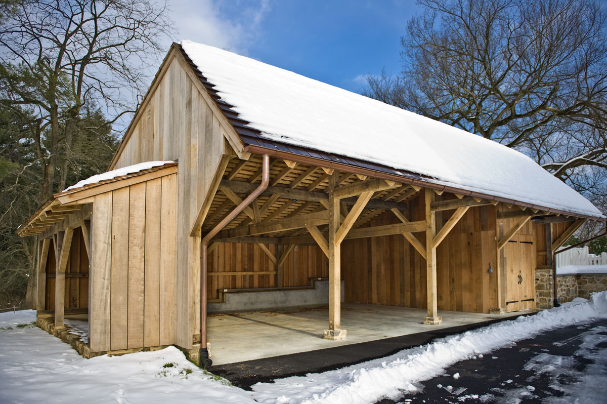 Timber Frame Garden Shed