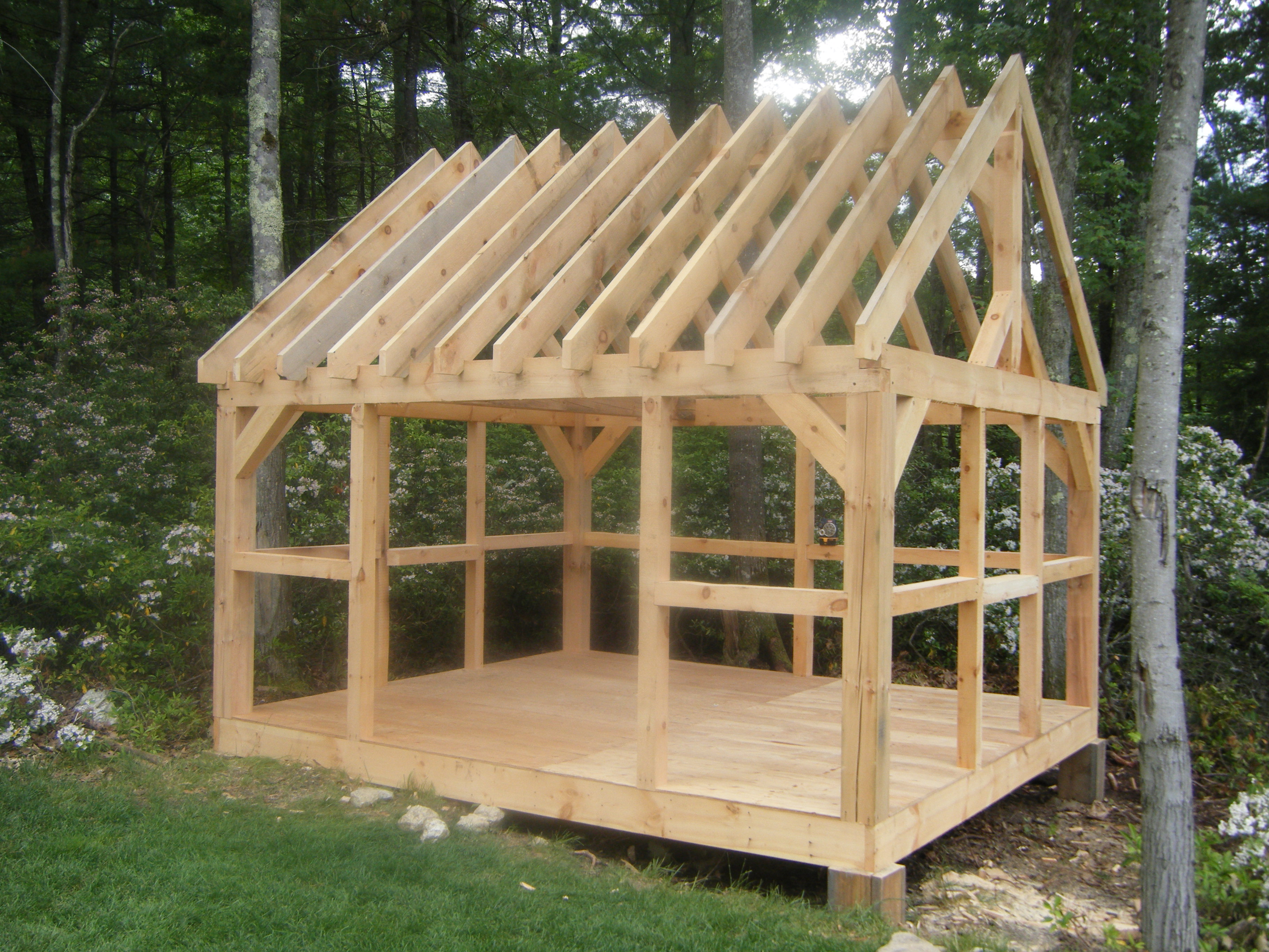 Timber Frame Shed