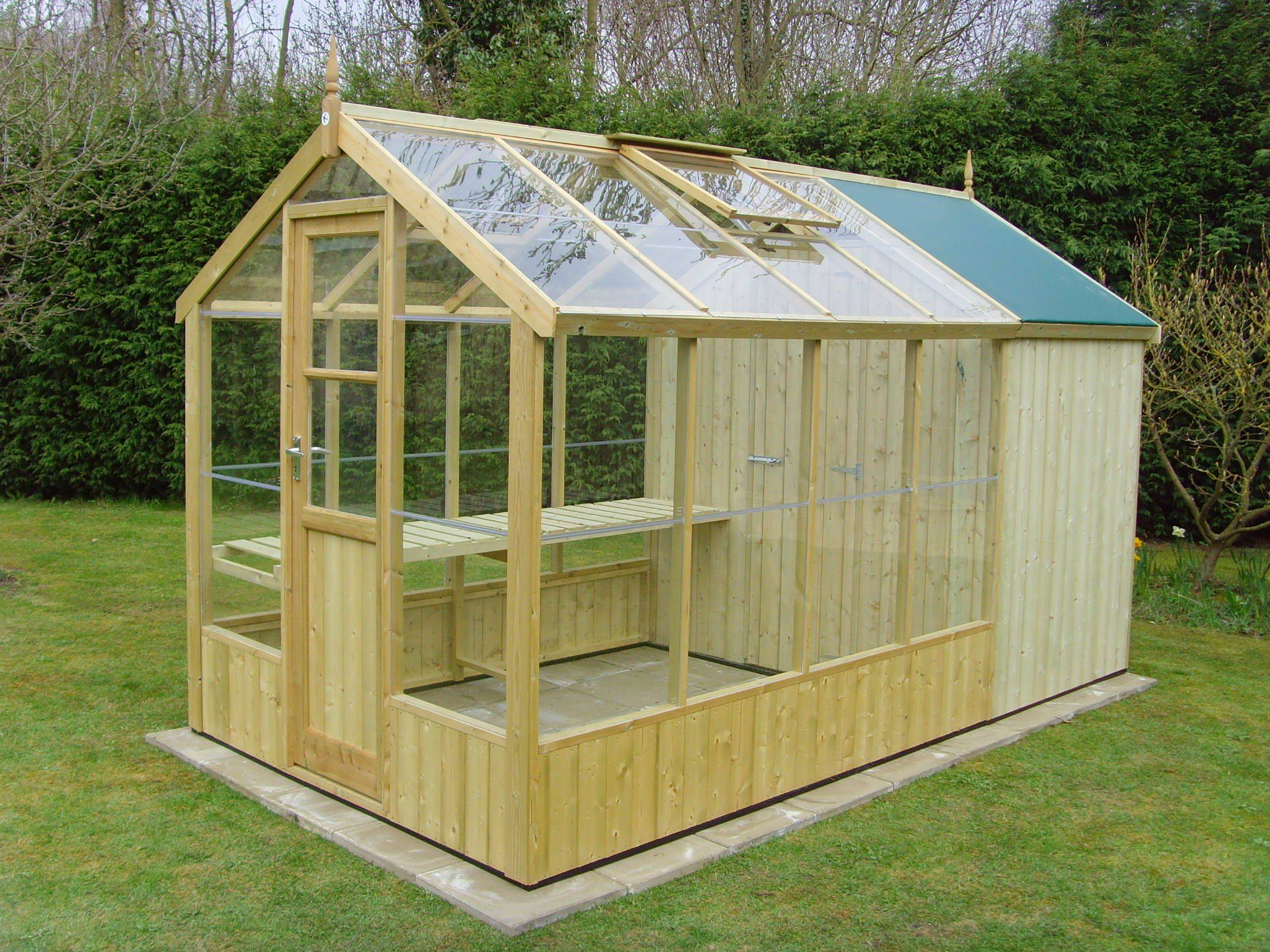 Greenhouse Woodpecker Joinery Backyard Greenhouse