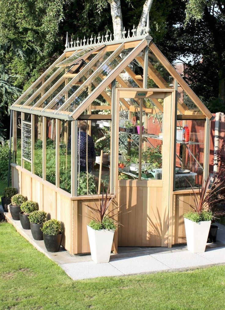 Wonderful Backyard Greenhouse Ideas