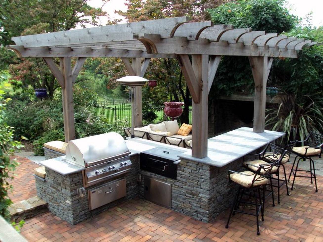 Rustic Outdoor Kitchen Ideas