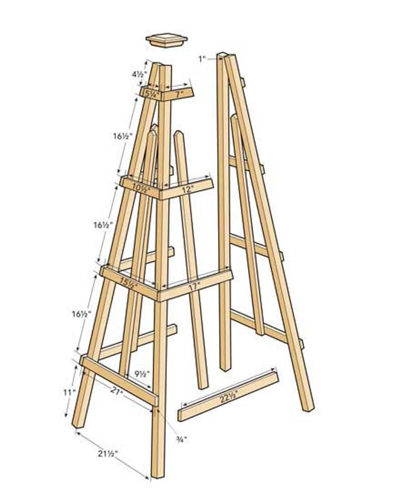 Manhattan Obelisk Garden Trellis Designs